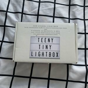 Led cinema light box